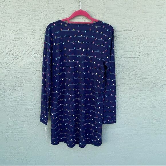 Jenni Christmas Lights Sz L Sleepwear NWT - Picture 9 of 13